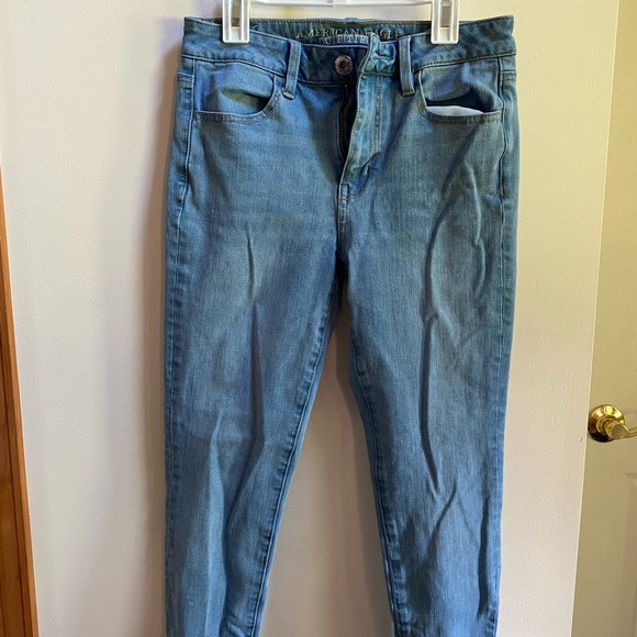 American Eagle Women’s High Rise Jeggings Size 4 - Picture 2 of 6
